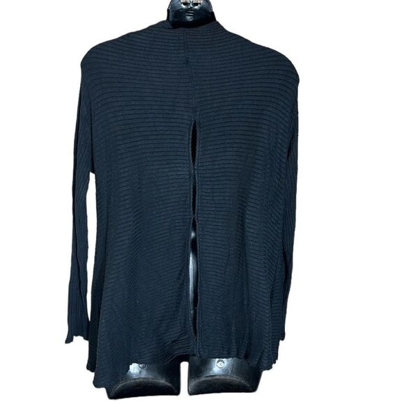 Free people we the free lover rib thermal split back top small black - Picture 3 of 6